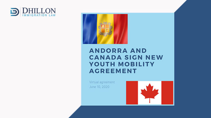ANDORRA AND CANADA SIGN NEW YOUTH MOBILTY AGREEMENT
